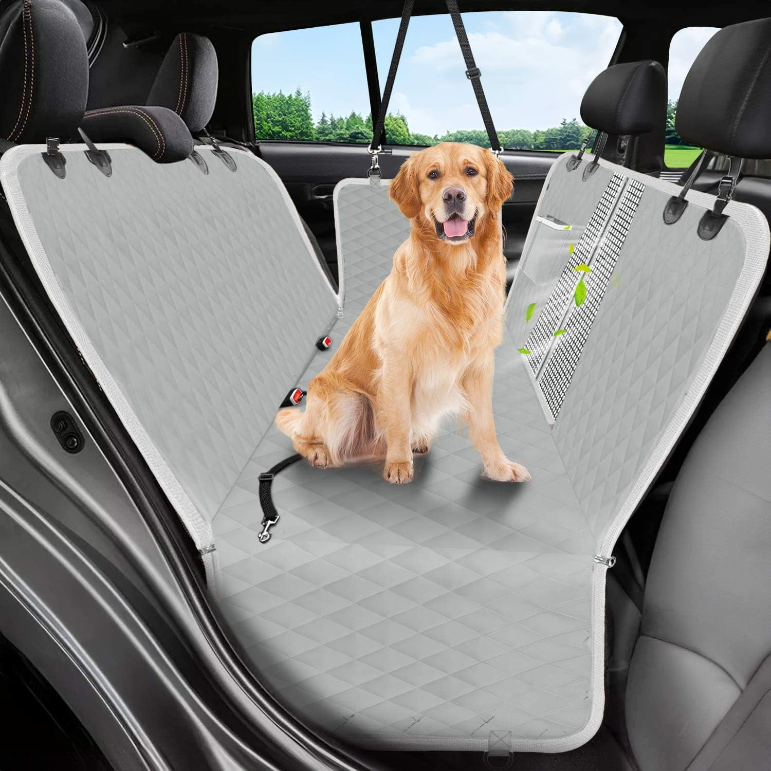 Funda Para Asiento De Coche Para Perro Victoper 600d Impermeable Para Asiento Trasero