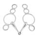 thumbnail image 3 of acero inoxidable mordaza caballo tachuela inglés montar accesorios ecuestres, 3 of 5