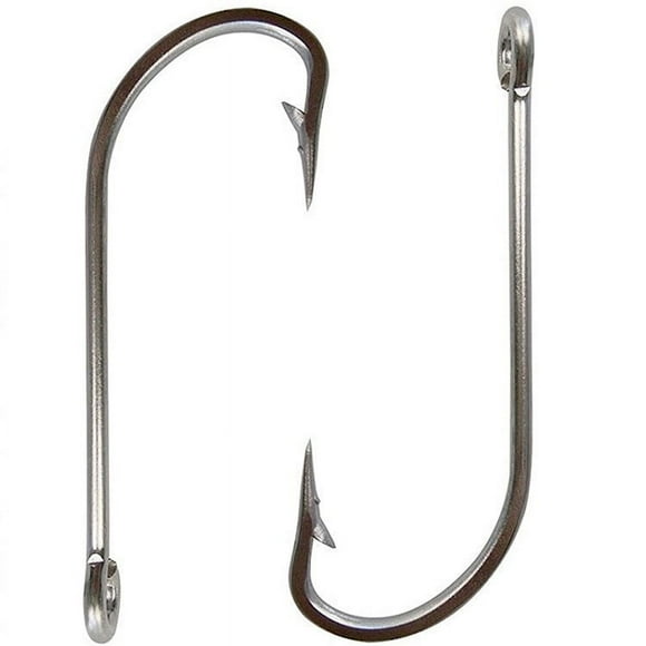 Anzuelo Silve Wave O'Shaughnessy #1 32mm 0,55gr con ojo bronce Sobre Con 10 Anzuelos pesca