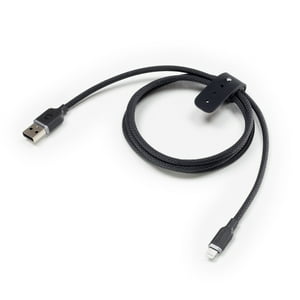 Mophie - Cable Usb-A A Lightning 1.0 Mt Trenzado Negro