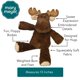 thumbnail image 4 of Peluche Mary Meyer Marshmallow Zoo Moose 33 cm, 4 of 4