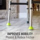thumbnail image 3 of Walker Ski Glides HealthSmart para andadores y dispositivos de ayuda para caminar, 3 of 8