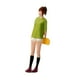 thumbnail image 1 of Figura De Niña De Resina 1:64, Muñeca En Miniatura Para Colecciones De Jardín De Hadas, Diseño Verde, 1 of 5