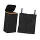 thumbnail image 3 of Cesta De Almacenamiento De Ropa Sucia, Organizador De Papelera, Organización De Hotel, Cesta De Lavandería, Color Negro, 3 of 5