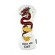thumbnail image 5 of Dragon Golf Wood Headcover Golf Wood Head Cover Para Exteriores Hombres Mujeres Deportes Blanco DR 36cmx17cm, 5 of 5
