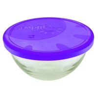 Imahe - Bowl Vidrio Con Tapa 500 Ml
