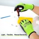 thumbnail image 4 of Guantes de trabajo MANUSAGE XXL amarillos recubiertos de nitrilo, 12 pares, 4 of 6