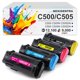 thumbnail image 1 of Cartucho de tóner compatible para Xerox VersaLink C500 C505 (106R03859, 106R03860, 106R03861, 106R03862) - Pack de 4 (Cian, Magenta, Amarillo, Negro), 1 of 5