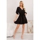 thumbnail image 1 of Vestido Corto Mujer Manga Corta Escalonado Casual Eventos 3369, 1 of 3