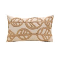 Wyj Hogar - Pack De 02 Fundas De Cojin Con Detalles En Yute 30X50 Cm Md07