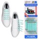 thumbnail image 1 of Cordón U‑Lace Slims sin atar – Azul espuma, 1 of 8
