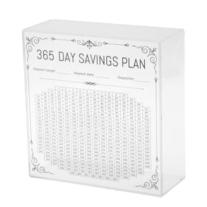 Bothyi - Hucha Acrílica, Hucha, 20X8X20Cm, Olla De Ahorro Para Niños, Elegante