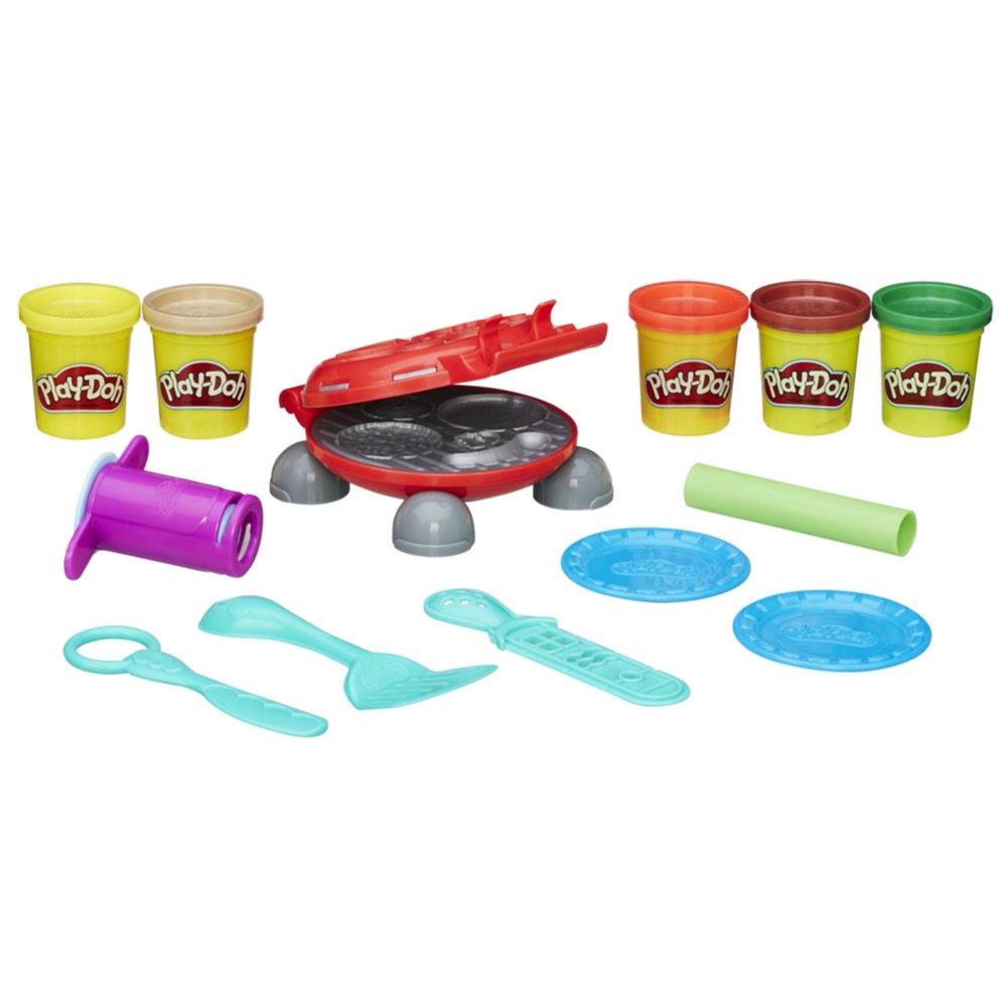 Juguetes Masa Plastilina PlayDoh Kitchen Hamburguesa Parrilla
