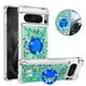 thumbnail image 1 of Funda Para Google Pixel 8 Pro Con Brillo Líquido, Protección Completa Y Soporte De Anillo Giratorio, 1 of 4