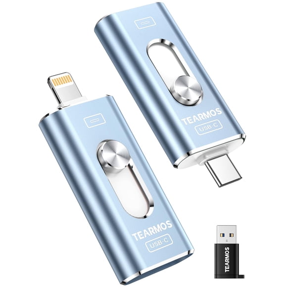 Memoria USB TEARMOS de 512 GB para iPhone, iPad y Android