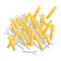 Bothyi - 50 Tornillos De Doble Punta Para Línea De Pared De Fondo De 3,5 Mm.