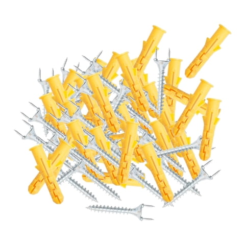Bothyi - 50 Tornillos De Doble Punta Para Línea De Pared De Fondo De 3,5 Mm.