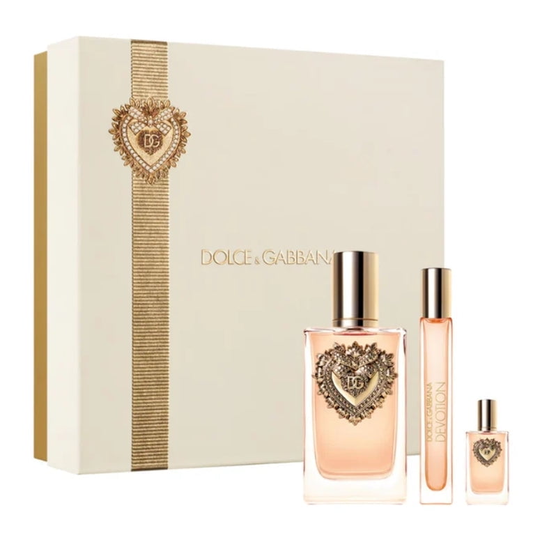 Dolce & Gabanna - Set Dolce & Gabbana Devotion Edp 100ml + 10ml + 5ml