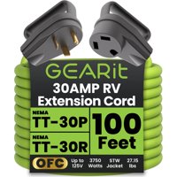Cable De Extensión Gearit 30 A 125 V 10/3 Stw 10 Awg 30 M