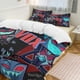 thumbnail image 1 of Hazbin Hotel 3-Piece Twin Bed Set - Includes 1 Single Comforter And 2 Pillowcases Bedding - Fade Resistant Microfiber - Hazbin Hotel, 1 of 4