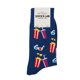 thumbnail image 1 of Calcetin Diseño Cine Azul Talla 37-44, 1 of 3