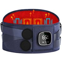 Almohadilla Térmica Con Masajeador Para Aliviar El Dolor De Espalda Burrki