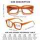 thumbnail image 2 of Gafas de lectura LOUOL READERS Oprah Style Blue Light +1.75, 2 of 7
