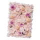 thumbnail image 4 of Flores De Seda Artificial Panel De Pared Banquete De Boda Telón De Fondo Floral Rosa, 4 of 5