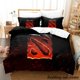 thumbnail image 1 of 2023 Game Dota 2 Bedding Set Single Twin Full Queen King Size Bed Set Adult Kid Bedroom Duvetcover Sets Anime parure de lit Bed, 1 of 5
