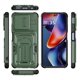 thumbnail image 2 of Funda para Motorola Moto G (2025) Slim Fit con Cubierta Deslizante para Cámara y Soporte Invisible, Cubierta a Prueba de Golpes de Grado Militar, Verde, 2 of 8