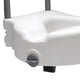 thumbnail image 3 of Asiento de inodoro elevado Lumex con reposabrazos extraíbles 4.5, 3 of 6