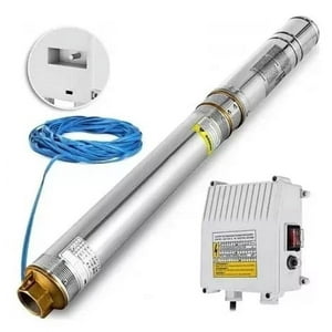 Van Beek - Bomba Pozo Profundo Dep4-1.5 Hp 220 + Cable 25 Metros