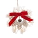thumbnail image 1 of Adorno De Copo De Nieve Tejido A Mano Bowknot Rojo Año Nuevo Navidad Boho Decoración, 1 of 3