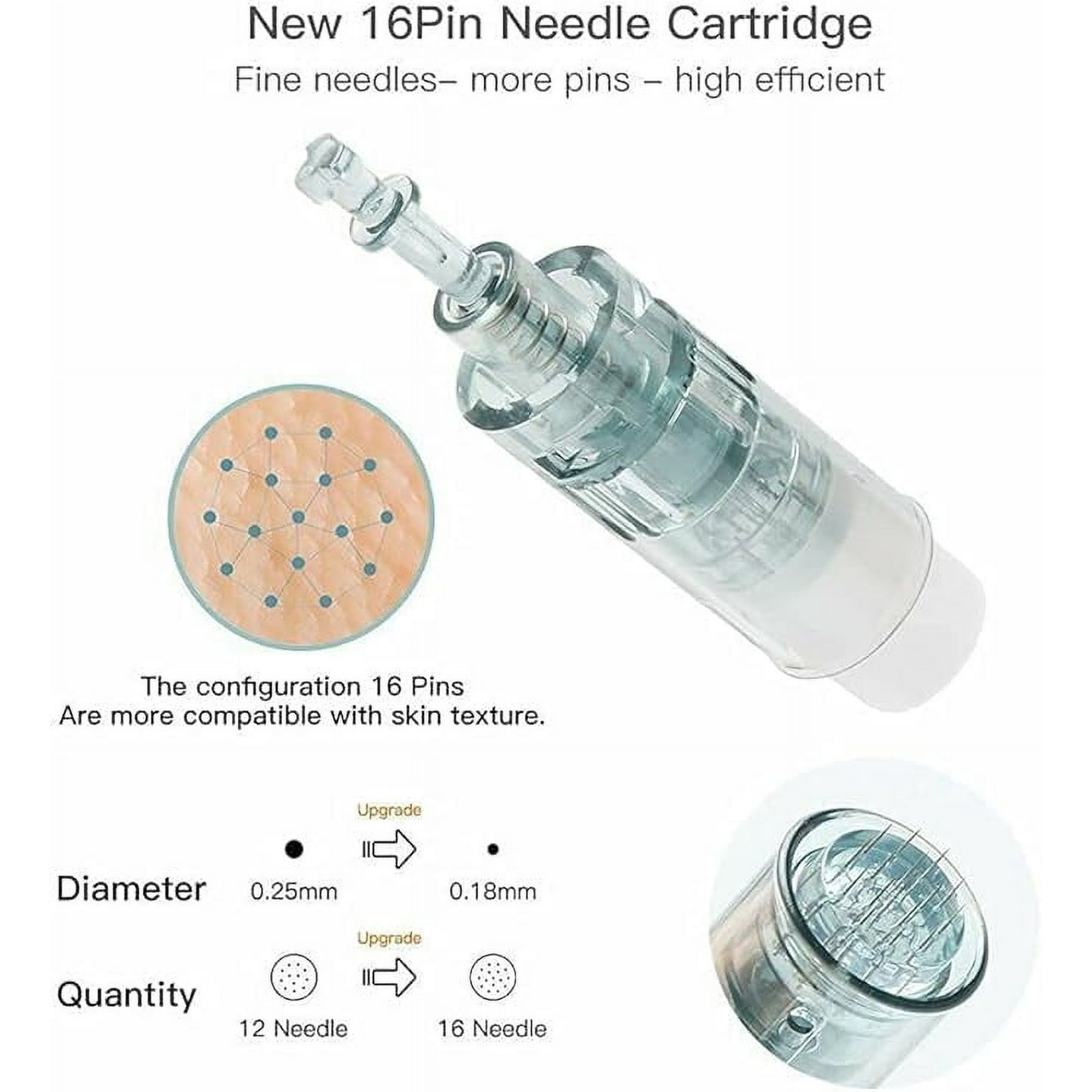 Kimale - Cartucho Dermapen Dr. Pen M8 16 Pines Pack 10