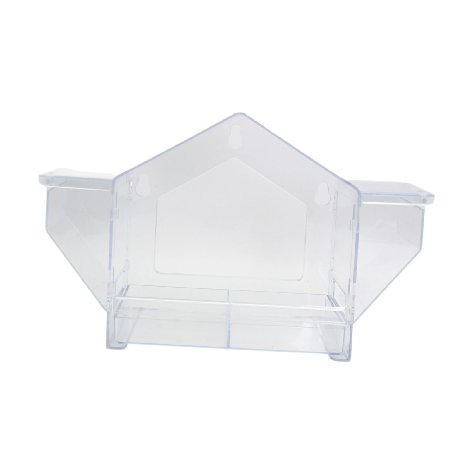 Comedero Para Pájaros De Ventana Para Observación De Aves, Comedero Acrílico Para Pájaros Para Patio Trasero Y Exterior.
