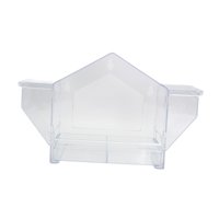 Magideal - Alimentador De Pájaros De Ventana Acrílico Avador De Aves Transparente Para La Casa De Pájaros Para Pájaros Para Pájaros Para Pájaros Para Las Palomas