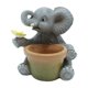 thumbnail image 5 of Plantador De Estatuas De Elefante De Jardín Creativo Para Balcón Interior granja Al Aire Libre Con Mariposa, 5 of 5