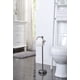 thumbnail image 2 of SunnyPoint Soporte clásico independiente para papel higiénico de baño (níquel negro), 2 of 4