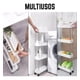 thumbnail image 3 of Carrito Auxiliar Organizador 4 Niveles Estante Multiuso Con Ruedas Repisa Organizadora Para Condimentos Baño Hogar FIGOIMPORT, 3 of 10