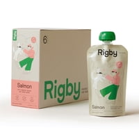 Bolsa De Golosinas Para Perros Rigby Organic, Salmón Silvestre De Alaska, X6