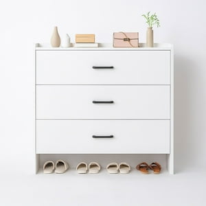 Citotools - Zapatero Organizador 3 Cajones Abatibles 120X80X24Cm Madera