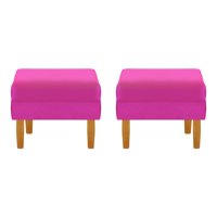 Bodevir - Set Pouf Sky 1C Felpa 04 Fucsia
