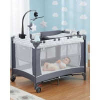 Mylhogar - Corral Cuna Multifuncional Para Bebes Diseño Seguro