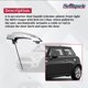 thumbnail image 2 of Manilla de puerta exterior izquierda con cable para Mini Cooper R52‑R59 – Forwinparts, 2 of 9