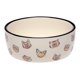 thumbnail image 1 of Cat Bowl Pearhead, cerámica, apta para bigotes, 350 ml, cara de gato, 1 of 8