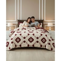Myl Todo Hogar - Cubrecama Chiporro Diseño Jacquard 2 Plazas Otoño-Invierno