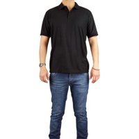 Likeshop - Polera Piqué Hombre Textura Suave Botones 001