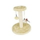thumbnail image 3 of Rascador para gatos, estructura de escalada para gatos, de dos pisos, vertical, con bolas colgantes, juguetes para jugar, torre de juegos para gatos,, 3 of 5