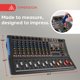 thumbnail image 3 of Mezclador de audio de estudio Bluetooth Pyle PMXU128BT de 12 canales, 3 of 7