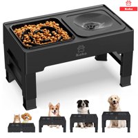 Koba - 2 En 1 Comedero Bebedero Elevado Para Perro Gato 1400+1400Ml